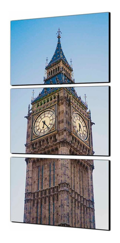 Cuadro Decorativo Big Ben Londres Monumento Moderno 168x86cm