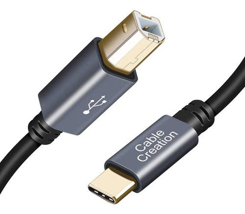 Cable De Impresora Usb B A Usb C De 10 Pies, Creacion De ...