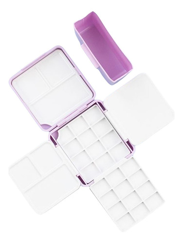 Paleta De Acuarela De Viaje Paleta De Acuarela Portátil Caja