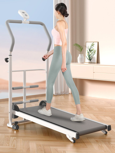 Caminadora Athletic Works Manual Con Scanner Negra