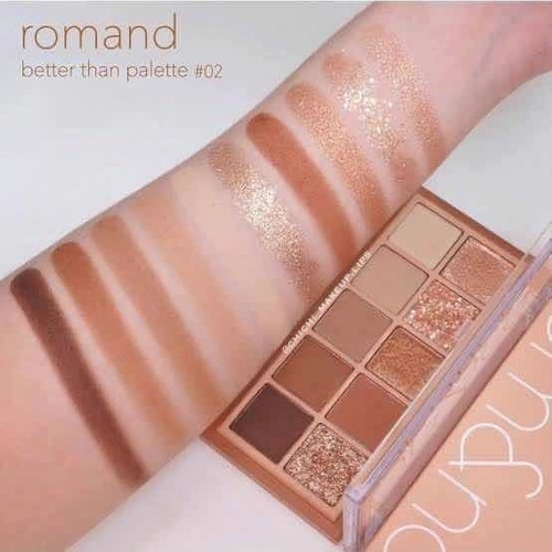 Romand Rom&nd Better Than Palette Korean Eye Shadow Color 02.Mahogany Garden