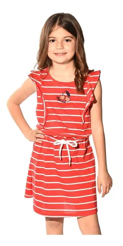 Vestido Algod n Ni a Wanama Kids Eugenia Girls Prem