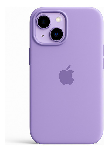 Funda Iphone 13 14 15 Silicona Case Pro Y Pro Max Lila Iphone 14