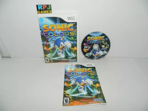 Sonic Colors Original - Wii Europeu