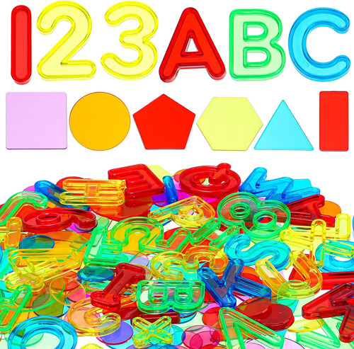 172 Piezas Manipuladores De Mesa De Luz Translúcida Para Aul