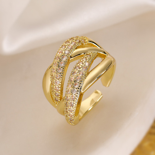 Anillos Enchapados En Oro 18 Kilates