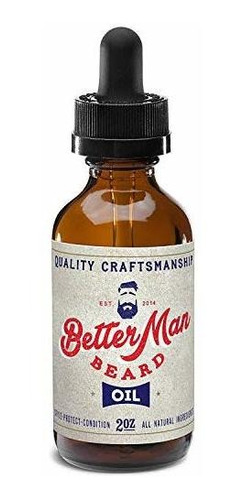 Para Barba - Better Man Beard Oil - 2 Oz All-natural Leave-i