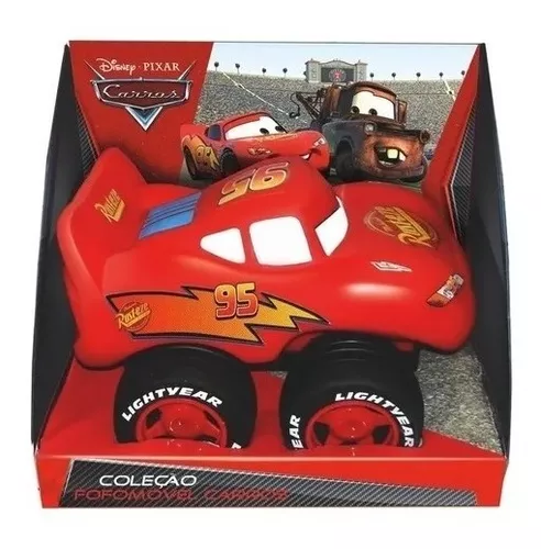 Fofomóvel Relâmpago Mcqueen Carros Brinquedo Corrida Disney