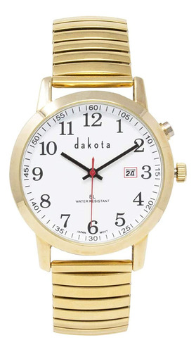 Dakota - Reloj De Pulsera De Acero Inoxidable Resistente Al