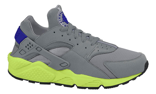 Zapatillas Nike Air Huarache Wolf Grey Volt 318429-004   