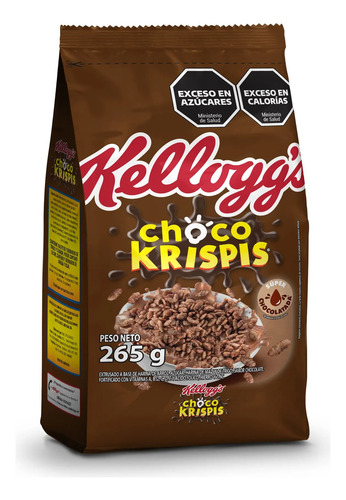 Copos De Arroz Kelloggs Choco Krispis Rice 265 G