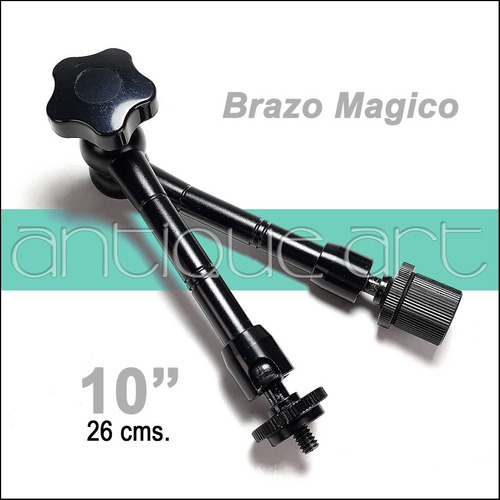 A64 Brazo Magico 10 Magic Arm Articulado Metal Rosca 1/4