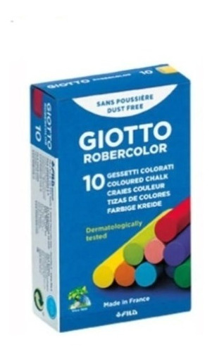 Tiza Giotto Colores Surtidos X 10 Unidades