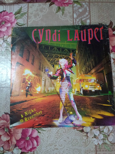 Disco De Vinilo Cyndi Lauper Con Insert 