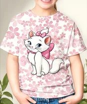 Comprar Camiseta Gata Marie Gatinha Desenho Aristogatas Duquesa Fofa