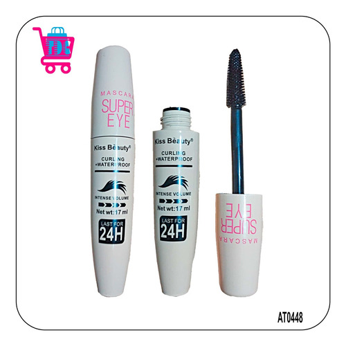 Rimel Mascara Super Eye 24h Kiss Beauty