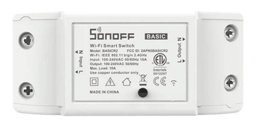 Switch Wifi Sonoff Basic R2 Con Funcion Pulso