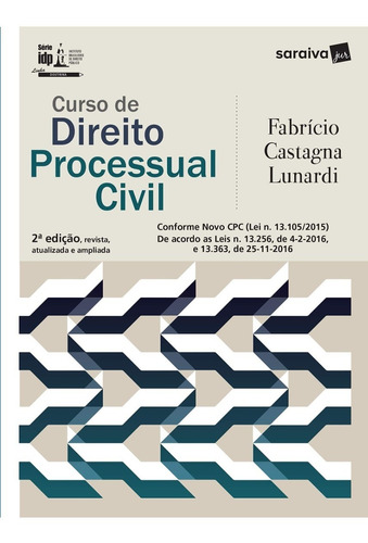 Livro Curso De Direito Processual Ci Fabrício Castagna 