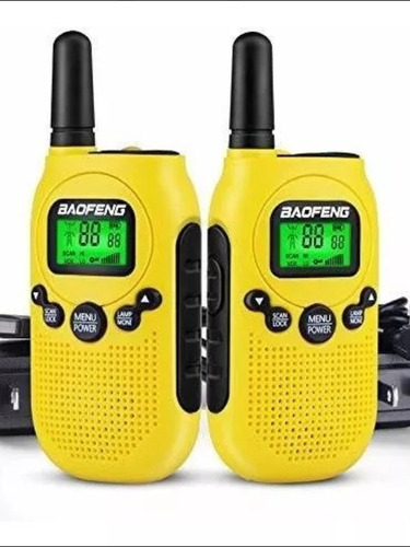 Radios De Comunicación  Baofeng T6   Color Amarillo
