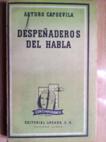 Despeñaderos Del Habla Arturo Capdevila A99