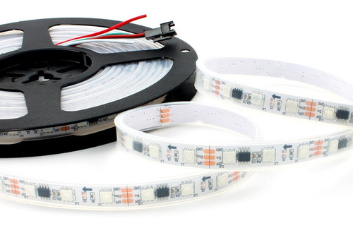 Imagem 4 de 6 de Fita Led Digital Ws2811 12v 300 Leds Ip67 5m Alto Brilho