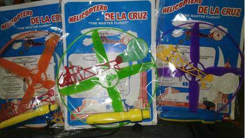 Gcg Lote 3 Helicópteros De La Cruz Helicóptero Retro Nj Vd M