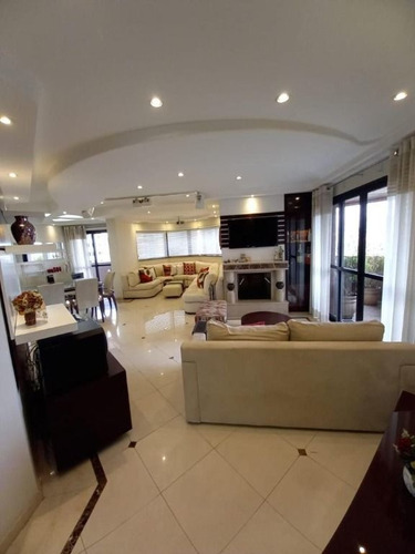 Imagem 2 de 23 de Apartamento Com 4 Dormitórios À Venda, 182 M² Por R$ 1.350.000,00 - Jardim Anália Franco - São Paulo/sp - Ap7154