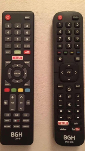 Control Smart Tv Bgh Nuevos Originales 