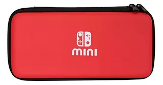 Case Nintendo Switch Lite C/ Película E 4 Grips De Analógico Cor Vermelho