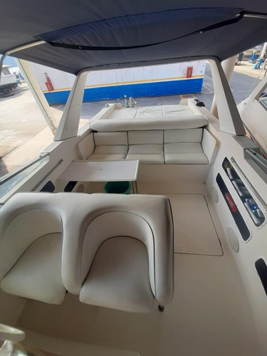 Imagem 6 de 14 de Intermarine Cigarrete 36 Volvo Aqad 41 2x200hp 1989. Caiera