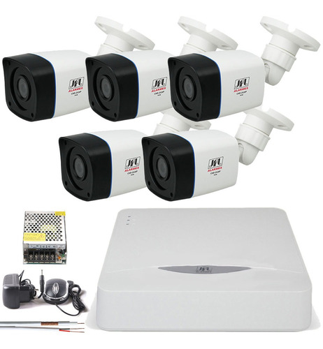 Kit 5 Cameras Jfl Infra Full Hd 1080p 2mp Externa Chd 2320p