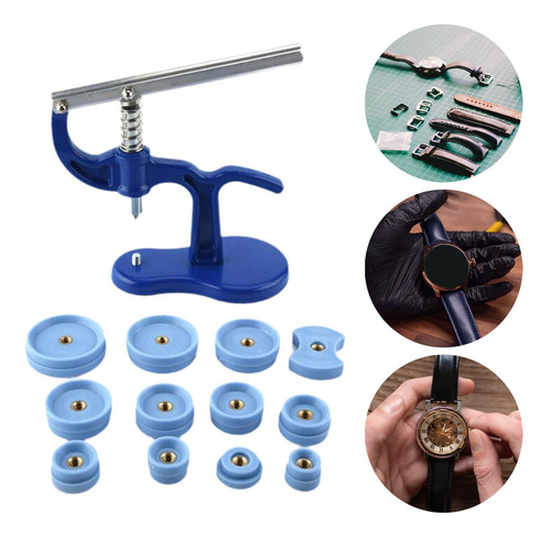 Set De Herramientas Para Relojeros, Kit Completo Azul Azul