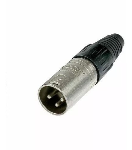 Conector Neutrick Xlr 3 Macho