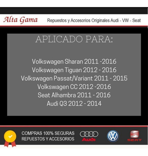 Imagen 8 de 10 de Buje Brazo Suspensión Audi Q3 Vw Sharan Passat Tiguan Bapmic