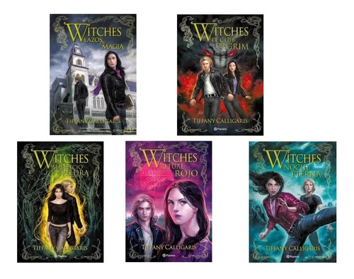 Saga Completa Witches Tiffany Calligaris  1,2,3,4 Y 5