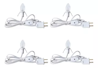 Accessory Cord With On/off Switch, 6 Ft. Ul-listed Whit...