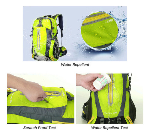 Mochila De Viaje Resistente Al Agua Camp Hike L De 40 Litros