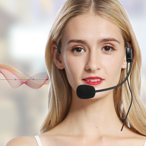 Microfone Amplificador, 2 Peças De Cabeça De Plugue Mini Xlr