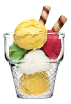 Comprar Compotera Recipiente Vaso Vidrio  X 4 Unid Postre Helado Pas