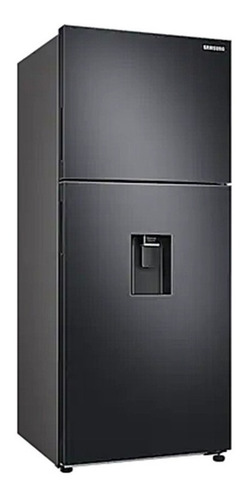 Imagen 2 de 5 de Heladera inverter no frost Samsung Top Mount RT48A6684 dark inox con freezer 456L 230V