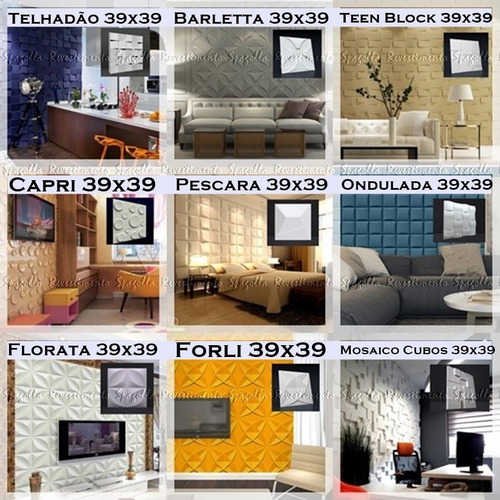 Imagem 3 de 9 de Forma Para Placa Gesso 3d E Cimentício Abs 2mm Váriosmodelos