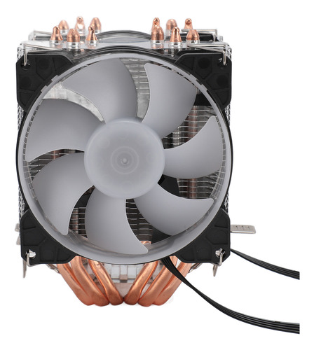 Computadora Cpu Cooler Air De Doble Torre, 4 Pines, 90 Mm, 6