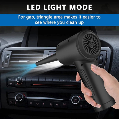 Mini Compresor De Aire Eléctrico Kit Limpieza Limpiar Polvo