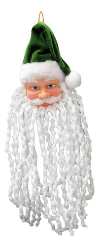 Adorno Colgante De Cabeza De Papá Noel Para Árbol De