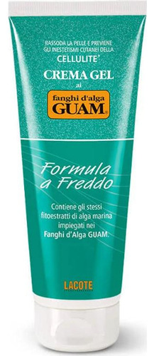 Crema Anticelulitis Guam Cooling 240ml Con Mentol Y Algas