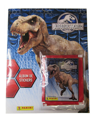 Álbum Jurassic World (usado Con 31 Lam) + 10 Sobres