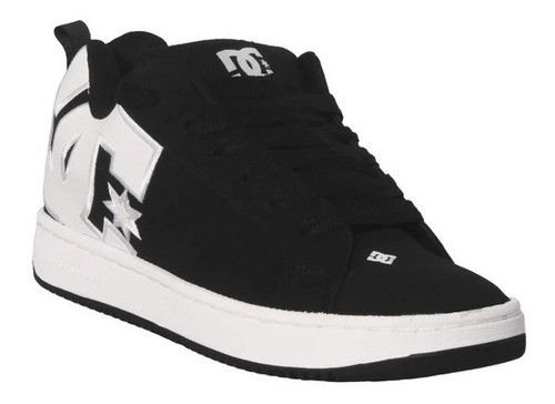 Imagen 3 de 5 de Zapatillas Dc Shoes Modelo Court Graffik Ss Negro Blanco