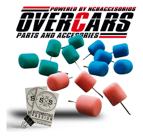 Overcars | Repuesto Nano Polisher | Kit 30 Piezas | Conos
