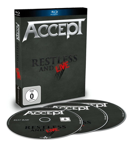 Accept - Restless And Live [ Blu-ray + 2cd ] Digipack Import