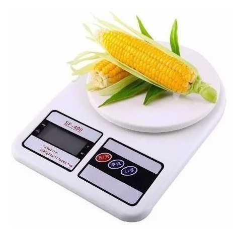 Balanza Pesa Digital Para Cocina Comercio 0 A 7kg + Garantia